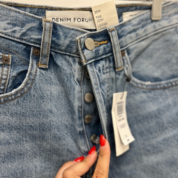 Denim Forum “ Joni Long” size 25- Jean short - Picture 3 of 4